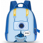 Nikon Children Shark Backpack - Blue