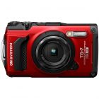 OM SYSTEM Tough TG-7 Waterproof Digital Compact Camera - Red
