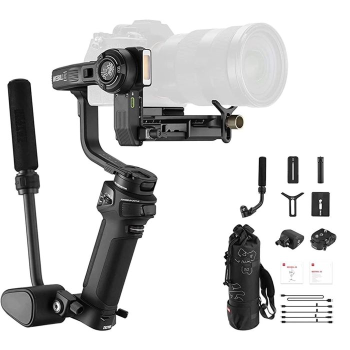 Test du stabilisateur ZHIYUN Cinepeer WEEBILL 3E : un gimbal léger et performant