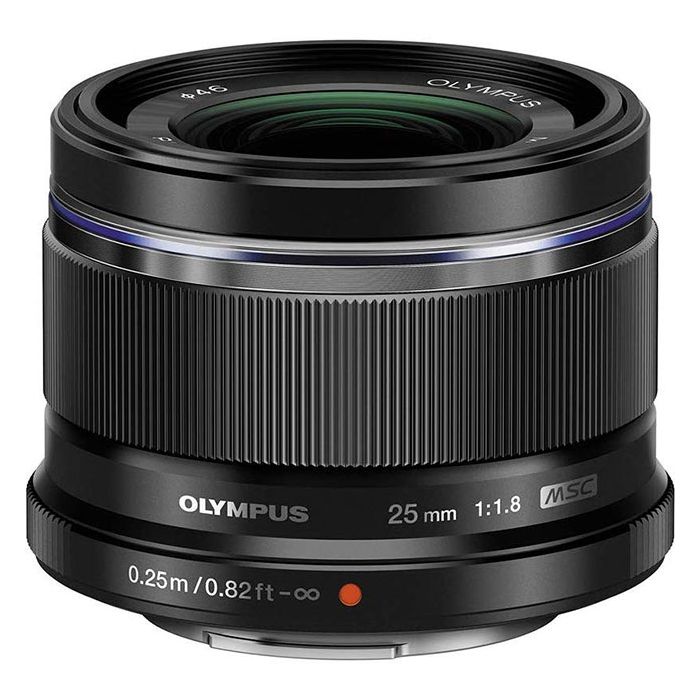OLYMPUS M.ZUIKO 25mm F1.8 レンズ Olympus 25mm f1.8 M.Zuiko Digital Lens - Black | Camera Centre UK