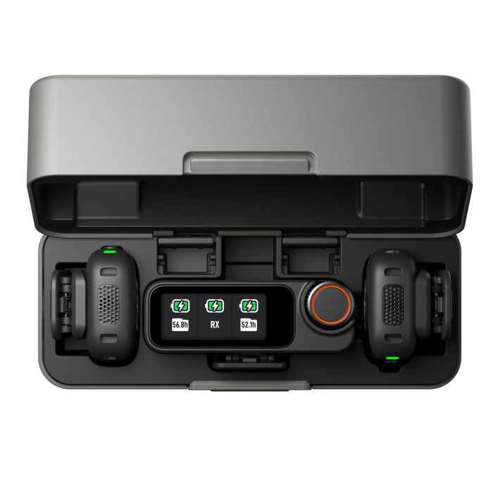 DJI Mic 3 Wireless Microphone - Dual Transmitter Set with Charging