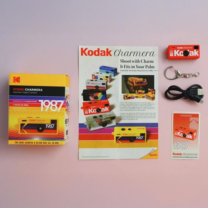 Kodak Charmera Keychain Digital Camera Blind Box | Camera Centre UK