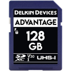 Delkin Devices Advantage 128GB SD UHS-I V30 Memory Card