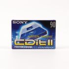 USED Sony CDit II Chrome Slide Case Blank Audio Cassette Tapes - New Old Stock