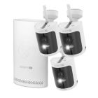 Swann AllSecure4K Wireless Security Kit with 3 x Wire-Free Cameras & NVR Tower SWNVK-AS4K800SD3