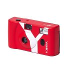 Yashica MF-1 Y Edition 35mm Camera & Film - Red