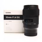 USED Sigma 35mm f1.4 DG HSM Art Lens - L-Mount