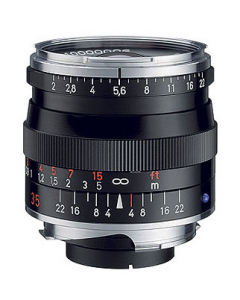 Zeiss 35mm f2 Biogon T* ZM Leica M Mount Lens: Black