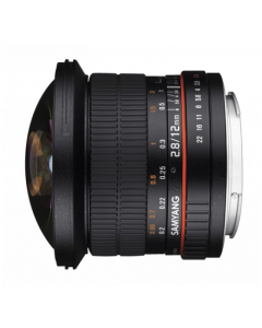 Samyang 12mm F2.8 ED AS NCS Full Frame Fisheye Lens: Micro Four Thirds 4/3 Mount