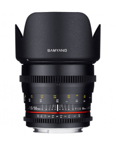 Samyang 50mm T1.5 AS UMC Standard Angle Lens VDSLR Cine Lens: CANON CA2542