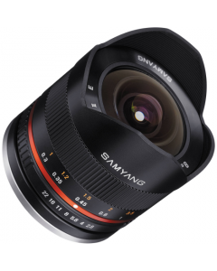 Samyang 8mm F2.8 Aspherical ED UMC II Fisheye Lens - Black: Fujifilm X Mount CA2555
