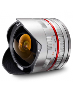 Samyang 8mm F2.8 Aspherical ED UMC Fisheye Lens - Silver: SAMSUNG NX CA2559