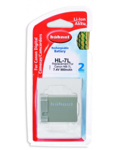 Hahnel HL-7L Replacement Li-ion Battery for Canon NB-7L