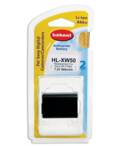 Hahnel HL-XW50 Replacement Li-ion Battery for Sony NP-FW50