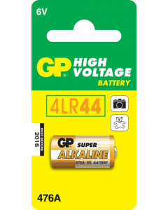 GP High Voltage 6V 4LR44 Battery (476A)