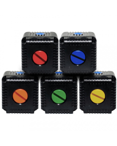 Lume Cube Coloured Cap Kit for Lume Cube (Blue, Orange, Red, Green, Yellow)