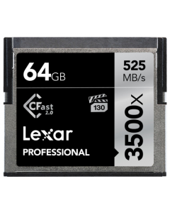 Lexar 64GB 3500x Pro CFast Compact Flash Card