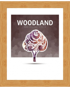Ultimat Woodland - Oak 10x8 Readymade Frame 