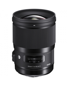 Sigma 28mm f1.4 DG HSM Art Lens - Nikon F Fit