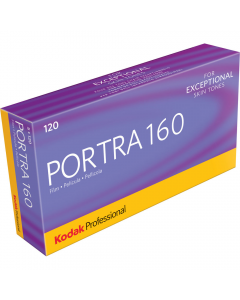 Kodak Portra ISO 160 Professional Colour 120 Roll Film - 5 Pack