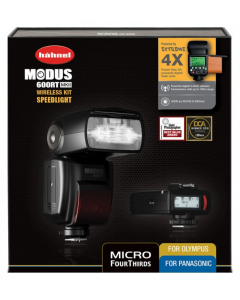 Hahnel Modus 600RT MK II Wireless Kit With Viper Trigger Flash Speedlight Olympus / Panasonic
