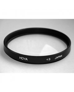 Hoya Close Up +3 Macro Filter: 49mm