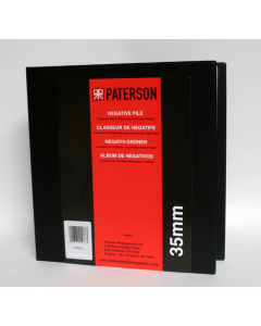 Paterson 35mm Negative File with 25 Pages And Index Sheets - PTP611