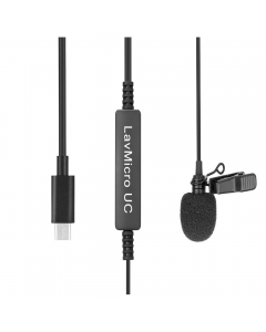 Saramonic LavMicro UC Omnidirectional Lavalier Microphone Mic for USB Type-C 