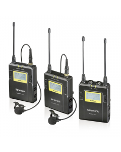 Saramonic UwMic9 Kit 2 RX9+TX9+TX9 UHF Wireless Microphone System