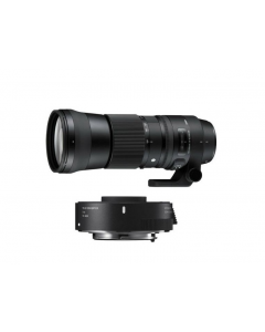 Sigma 150-600mm F5-6.3 S Sport DG OS HSM Lens + Tele Converter TC-1401 Kit : Canon Fit