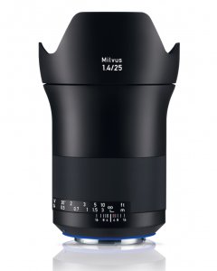 Zeiss Milvus 25mm f1.4 ZF.2 Lens - Nikon F Fit