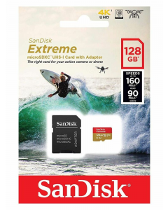 SanDisk Extreme 128GB 160MB/s Micro SDXC UHS-I