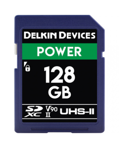 Delkin Devices Power 128GB SDXC UHS-II V90 Memory Card