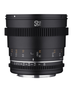 Samyang 50mm T1.5 VDSLR MK2 Lens - Fujifilm X Mount