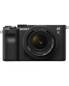 Sony Alpha A7C Full Frame Digital Camera with 28-60mm Lens - Black