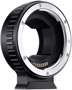 K&F Concept Canon EOS EF to Sony E Mount Auto Focus Lens Mount Adapter - KF06.433