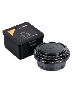 K&F Concept Nikon F to Pentax PK Lens Mount Adapter With Glass Optics - KF06.085