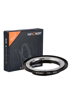 K&F Concept Nikon F to Canon EF Lens Mount Adapter - KF06.088