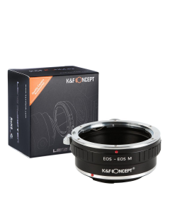 K&F Concept Canon EOS EF to Canon EOS M Lens Mount Adapter - KF06.262