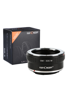 K&F Concept Olympus OM to Canon EOS M Lens Mount Adapter - KF06.289