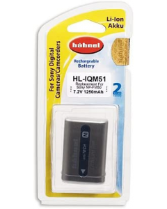 Hahnel HL-IQM51 Replacement Li-Ion Battery for Sony NP-FM50