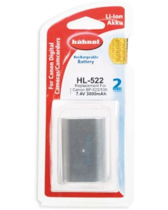Hahnel HL-522 Replacement Li-Ion Battery for Canon BP-522/BP-535