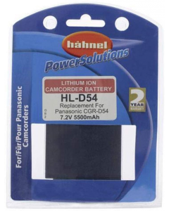 Hahnel HL-D54 Replacement Li-ion Battery for Panasonic CGR-D54