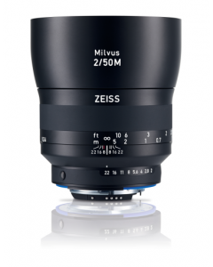 Zeiss Milvus 50mm f2 Macro ZF.2 Lens - Nikon F Fit