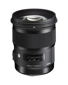 Sigma 50mm F1.4 DG HSM A Art Series Lens: Canon EF Mount
