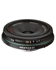 Pentax 40mm f2.8 HD Limited Lens - Black