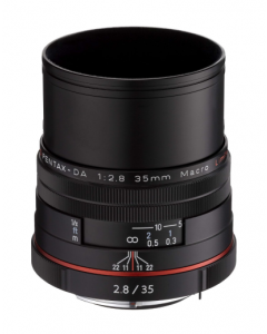 Pentax 35mm f2.8 HD Macro Limited Lens - Black