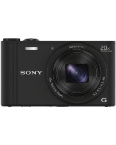 Sony Cyber-shot DSC-WX350 Digital Camera: Black