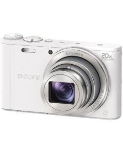 Sony Cyber-shot DSC-WX350 Digital Camera: White