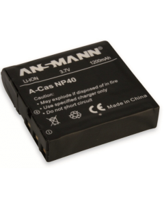 Ansmann Replacement Li-ion Battery for Casio NP-40